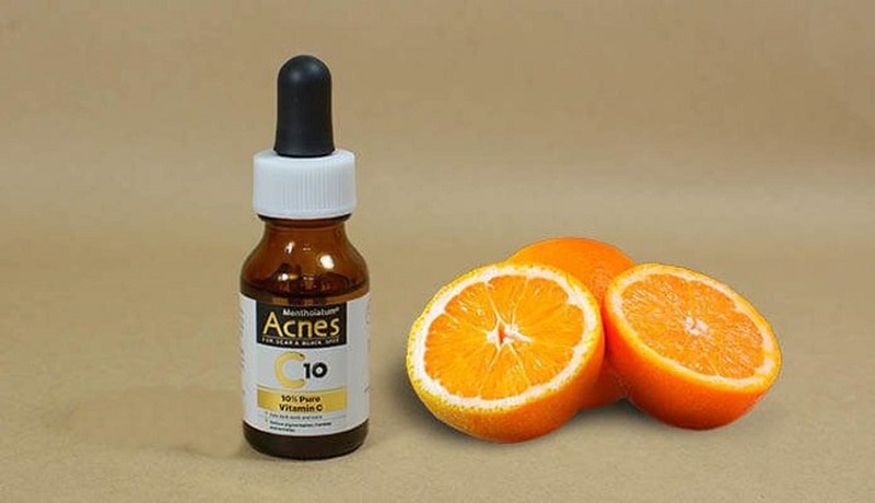 Dùng Serum Acnes C10 trị sẹo mụn nhọt
