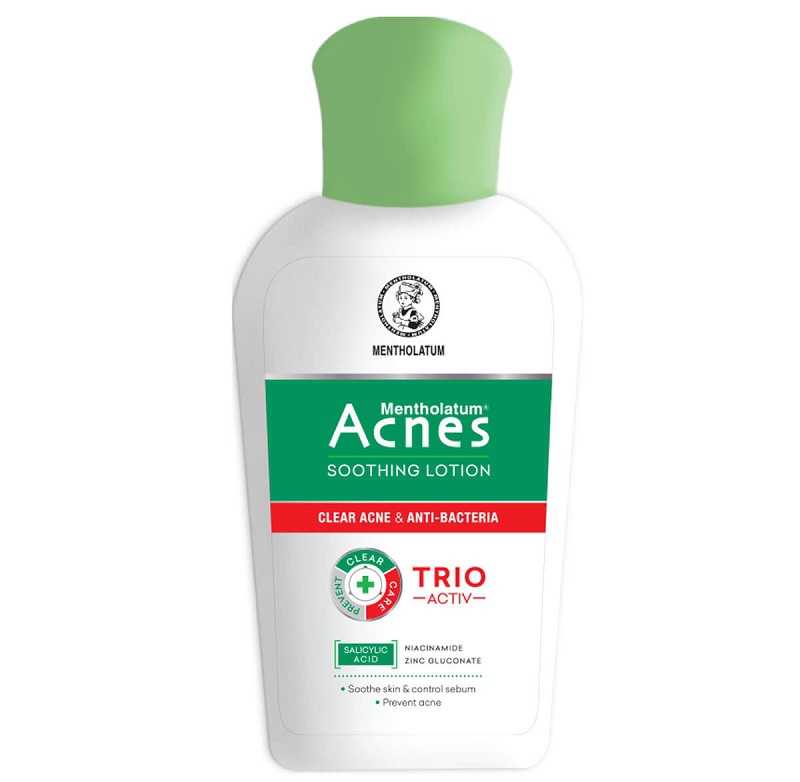 Lotion Acnes chứa các thành phần giúp kháng viêm, ngừa mụn mạnh mẽ