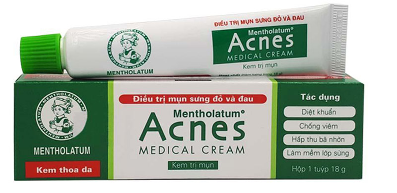 Kem trị mụn Acnes Medical Cream là sản phẩm trị mụn, chăm sóc da nổi tiếng