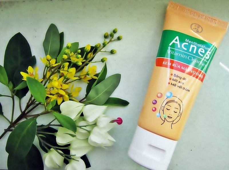 Acnes Vitamin Cleanser - Sản phẩm phù hợp với làn da sau mụn