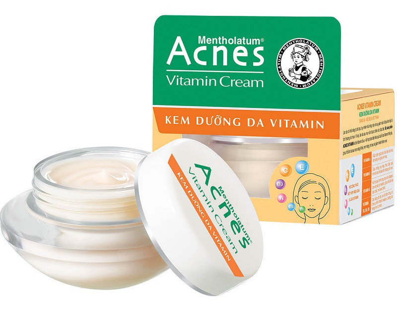 Acnes Vitamin Cream là sản phẩm kem dưỡng da nổi tiếng của Acnes
