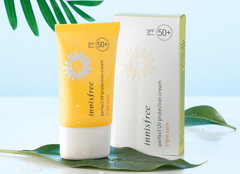 Sản phẩm chống nắng Innisfree Perfect UV Protection Cream Triple Care 
