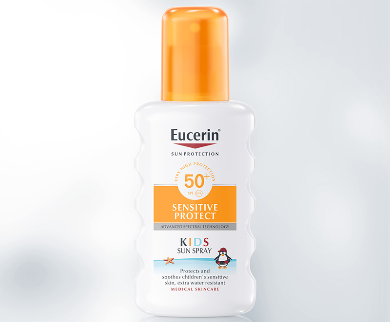 Eucerin Sun Protection Kids SPF50+ rất an toàn cho bé