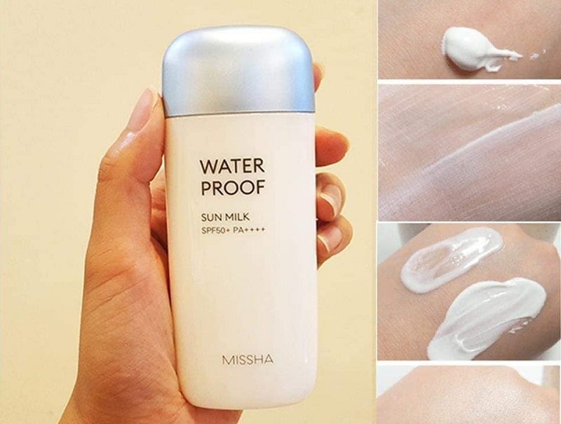 Missha Water Proof Sun Milk - Sản phẩm kem chống nắng được ưa chuộng hiện nay
