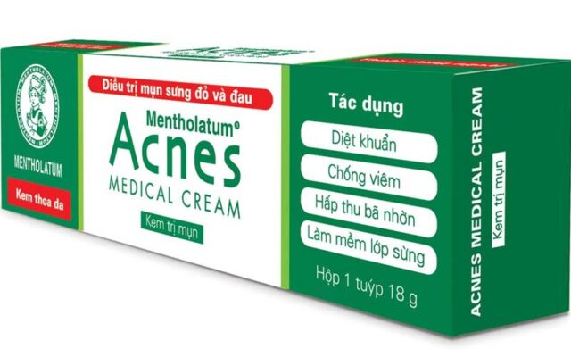 Kem trị mụn ẩn Acnes Medical Cream do thương hiệu Acnes của Nhật sản xuất