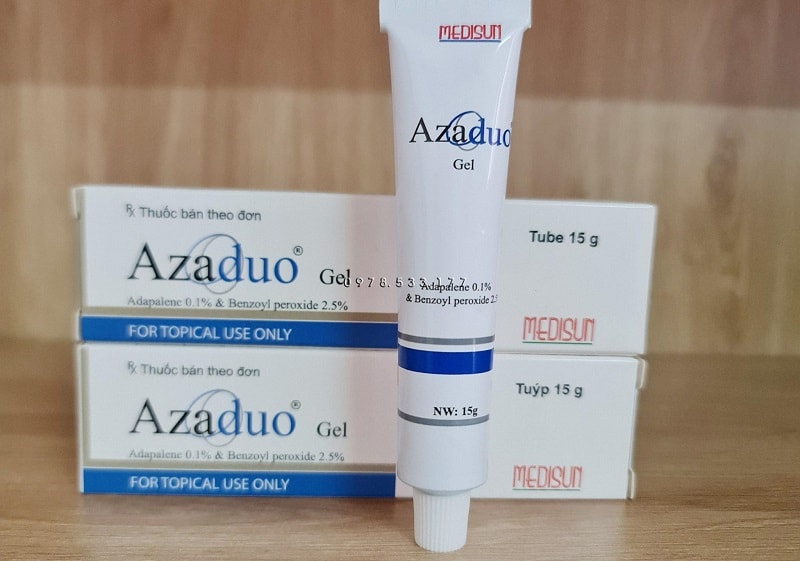 Thành phần trong Azaduo có tác dụng trị mụn hiệu quả