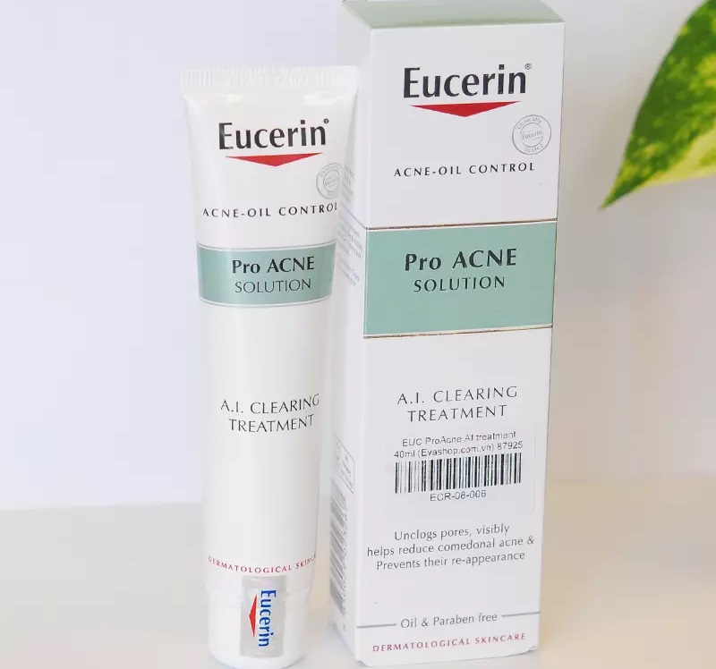 Kem trị mụn Eucerin Pro Acne Solution là một sản phẩm nổi bật đến từ Đức