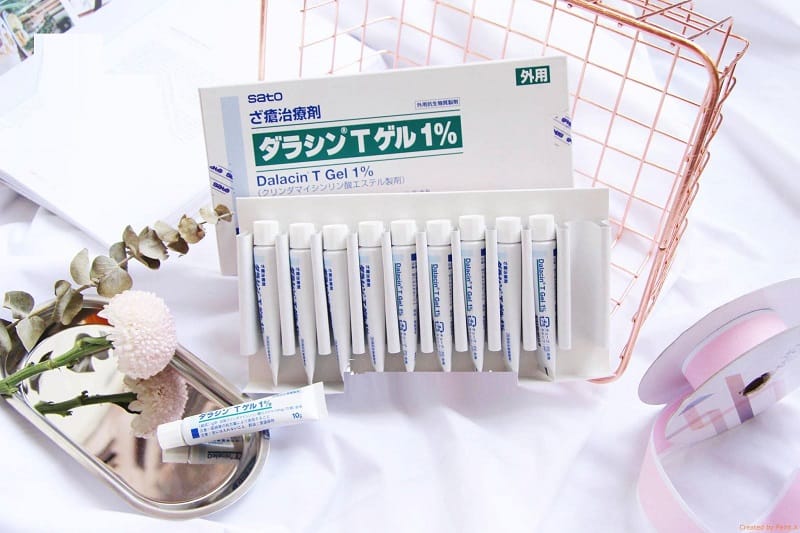 Kem trị mụn Dalacin T Gel 1% – Xuất xứ Nhật Bản