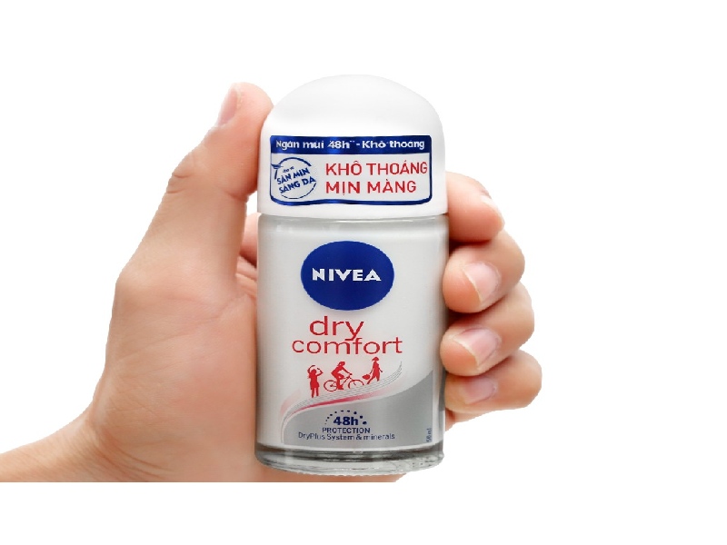 Nivea Dry Comfort có hương thơm dịu nhẹ