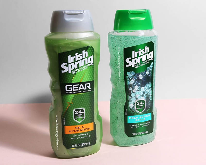 Irish Spring Gear Body Wash được đông đảo nam giới tin dùng